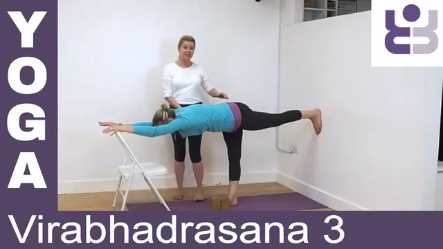 Virabhadrasana III - Warrior 3 Pose - Iyengar Yoga Tutorial
