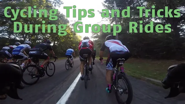 Cycling Tips and Tricks During Group Rides