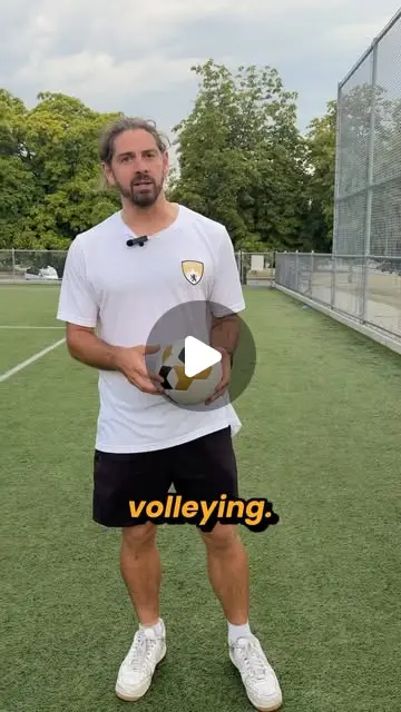 How to hit a volley