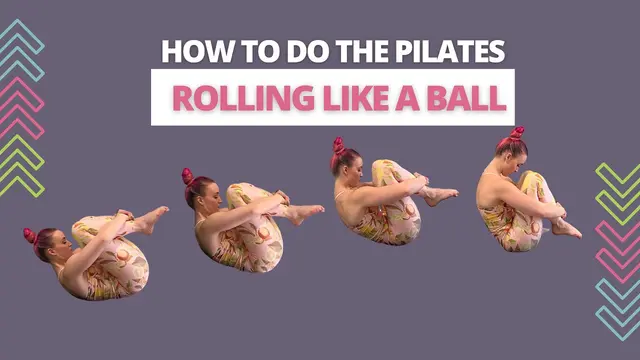 Rolling like a Ball Pilates Exercise