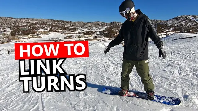 How To Link Beginner Snowboard Turns