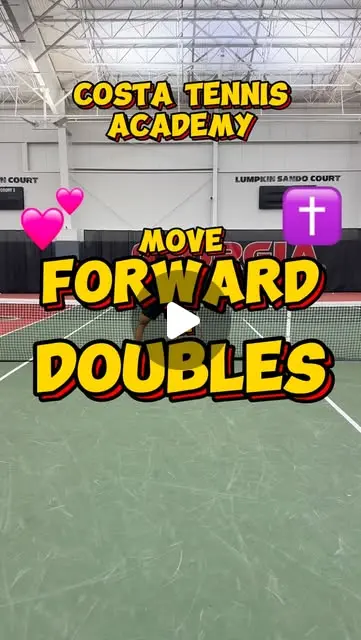 Do this for doubles strategy . . #tennis #tennisplayer ...