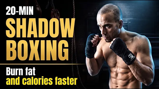 20 Minute Build up Boxing Flow | Body weight Shadow Boxing Workout | Boxing To Shred Fat