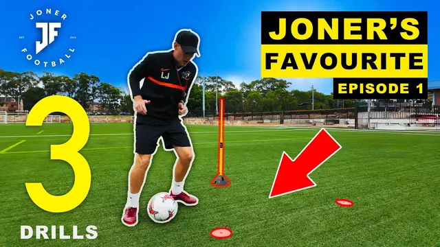 3 PASSING DRILLS USING A TRIANGLE | JONER'S FAVOURITE DRILLS EP 1