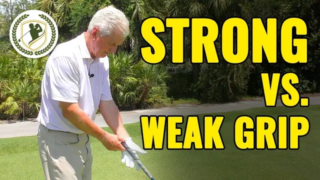 Two Golf Grips: Strong vs. Weak (THE WINNER!)
