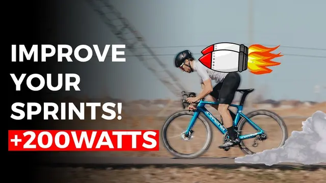 Cycling sprint technique