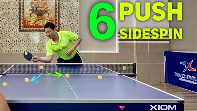 6 Advanced Forehand Push Side Spin Styles | explore the skills of Chinese stars