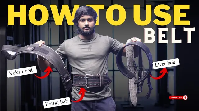 HOW TO USE DEADLIFT BELT PROPERLY | BEST BELT เฐคเฑเฐฒเฑเฐเฑ เฐฒเฑ