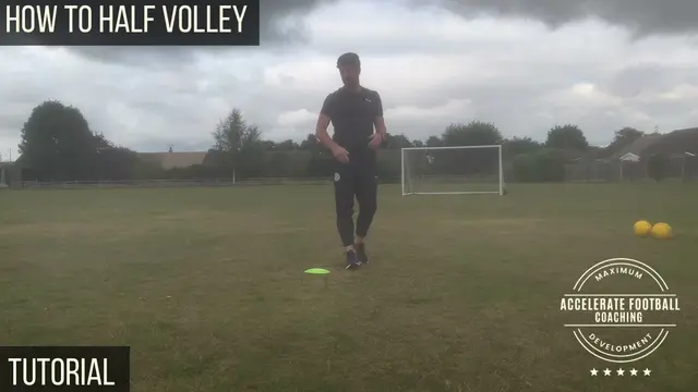 Half Volley Tutorial | Master The half Volley Technique | Individual Football Training Video
