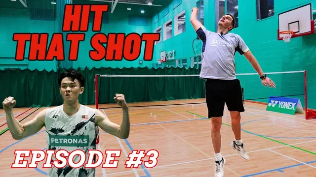 Lee Zii Jia Insane backhand smash - Hit that shot EPS 3