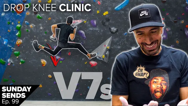 Two V7's in ONE Sesh - Drop Knee Clinic - Sunday Sends Ep. 99 - Refuge Climb