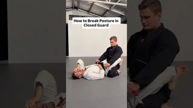 How to Break Posture in Closed Guard