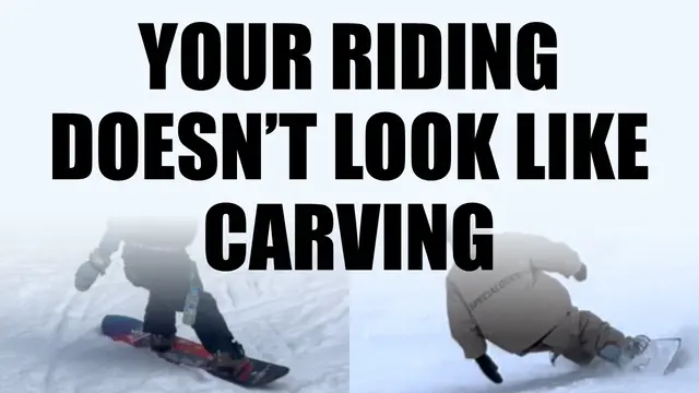 How to Fix Heelside Carving: Stop the "Poo Stance" (Pooping Syndrome)