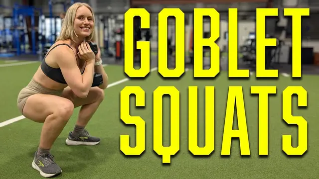 How to Perform Goblet Squats | Beginner Squat Exercise Tutorial
