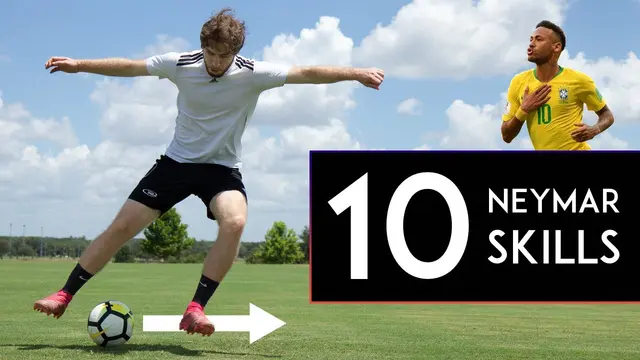 TOP 10 Neymar Skill Moves