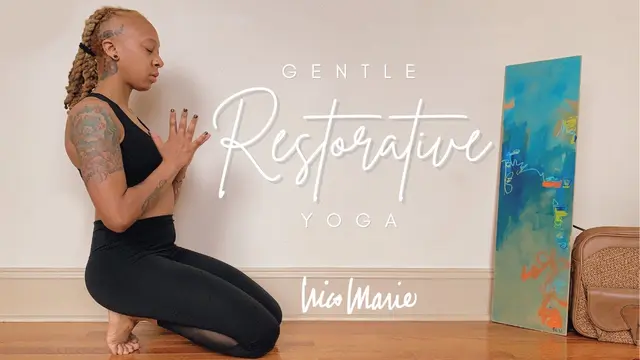 Gentle Restorative Yoga | 15 Minutes