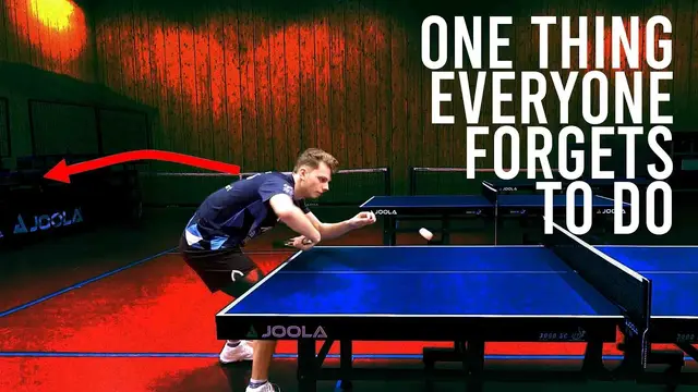 How to Backhand Flick | Table Tennis Techniques