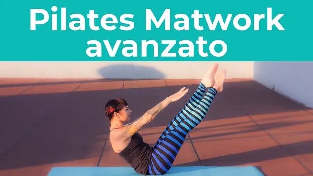 Advanced Pilates Matwork | Pilates Boomerang - Neck Pull - Scissors in the Air | Pilates at home