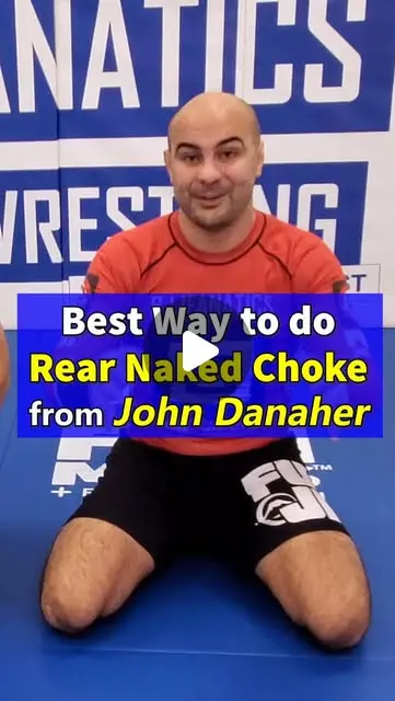 A rear naked choke detail I learned from John Danaher that will ...