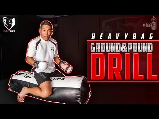 Heavybag Ground & Pound MMA Drill