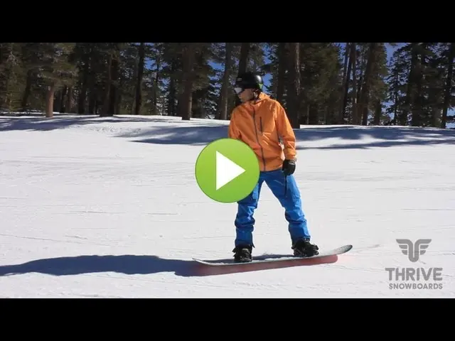 How To Snowboard: Stop and Go