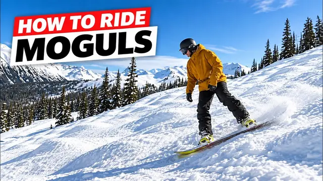 How to Turn in Moguls - Snowboarding Tips