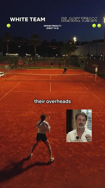 How to Smash in Tennis: Position Under the Ball for Power | TikTok