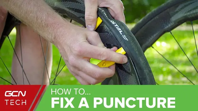 How To Fix A Puncture On A Road Bike | Repair A Roadside Flat Tyre