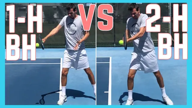 One-Handed Backhand vs Two-Handed Backhand