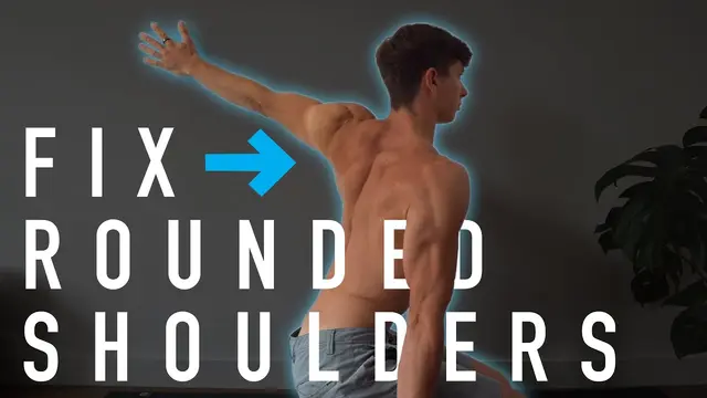 24 Minute Rounded Shoulders FIX Routine (FOLLOW ALONG)