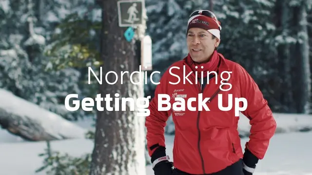 Nordic Skiing Form & Technique - Getting Up