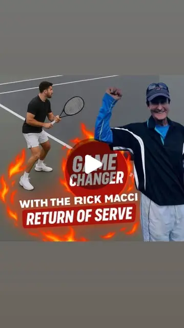 World class return of serve technique by Coach Rick Macci