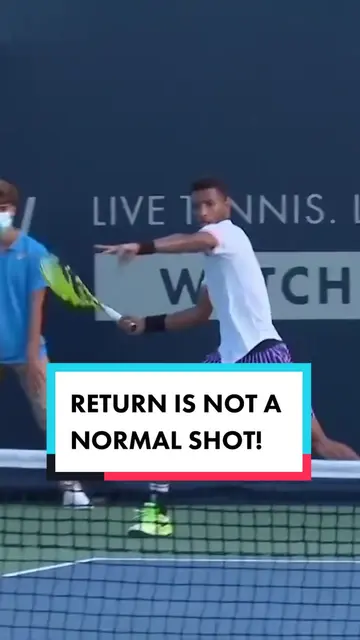 Return of serve IS NOT a normal shot and here's why ⬆️ ...
