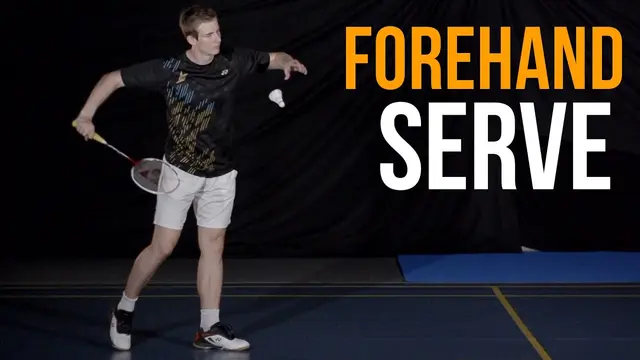 Badminton Forehand Serve Tutorial