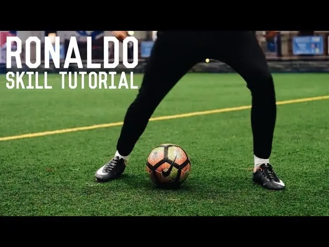 Cristiano Ronaldo Stepover Chop | Champions League Skill Tutorial