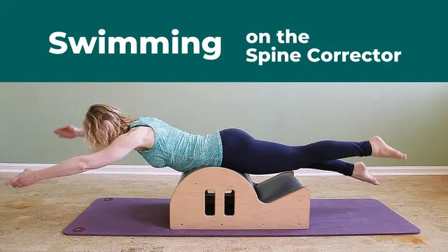 Swimming on the Spine Corrector ⎮Pilates Encyclopedia