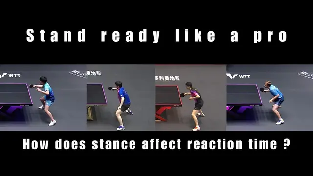 The ready position - How to  improve reaction times, movement and attack consistency