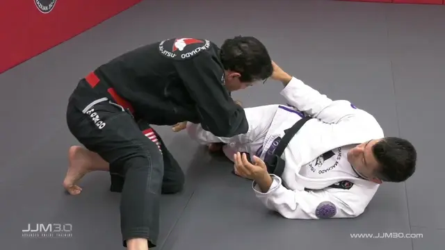 Passing the Open Guard - Arm Weave