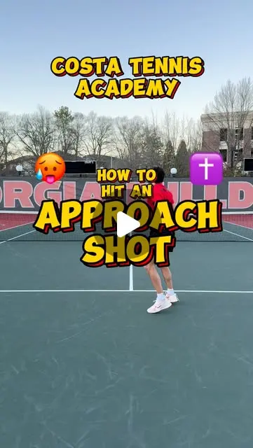 How To Hit An Approach Shot . . #tennis ... - Instagram