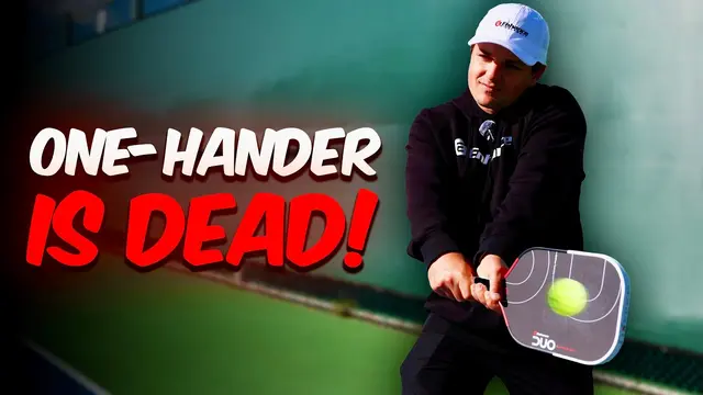 Why One-Handed Backhands in Pickleball Are Dead (2-Hander Tutorial)