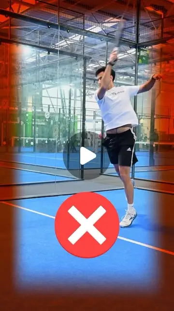 STOP WHACKING THE BALL! #padel #padeltips #padeldrive