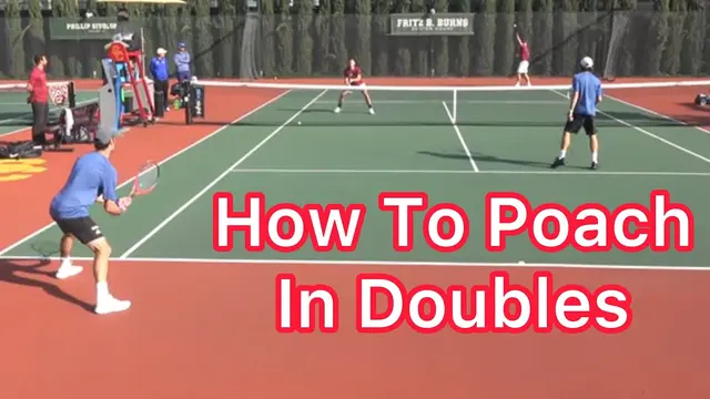 How To Poach Like A Pro (Advanced Tennis Doubles Strategy)