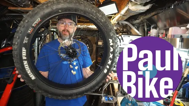 Tubeless fatbike tire setup