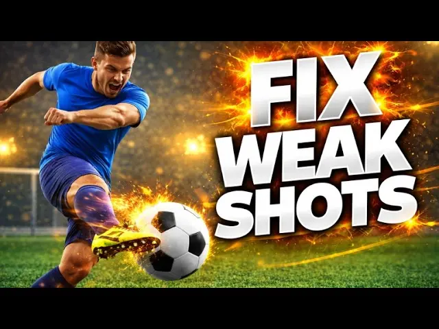 How To Kick a Soccer Ball Properly (Shoot With Power Fast)