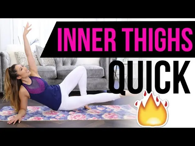 Quick Burn INNER THIGH Workout! Best Pilates Exercises for Lean & Toned legs!
