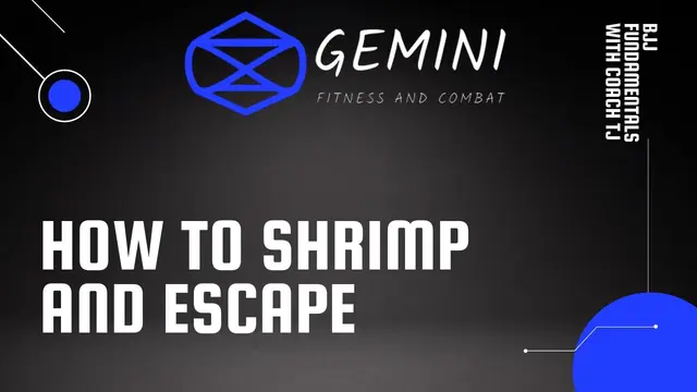 BJJ FUNDAMENTAL - HOW TO SHRIMP AND ESCAPE
