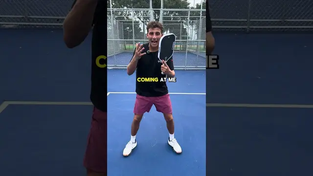 3 Pointers to Hitting Perfect Resets in Pickleball! #pickleball #pickleballtips