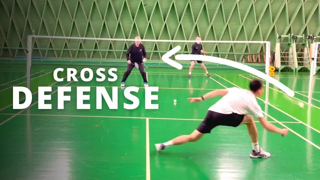 How to play the PERFECT cross court defense | Badminton tutorial | Basic Feather & Morten Frost