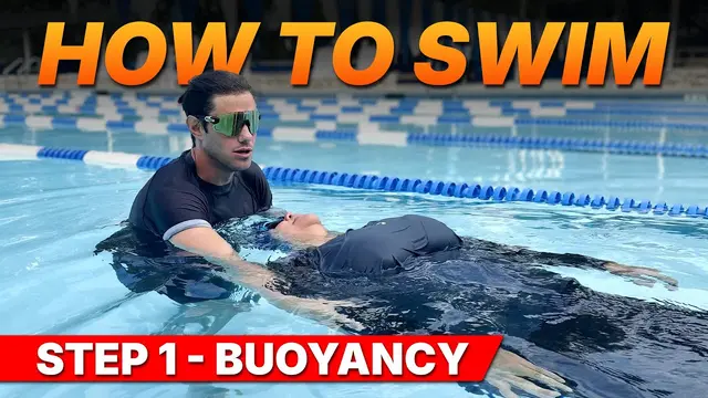 Beginner Swimming Lesson 1: Buoyancy | Learn to Float on Belly & Back