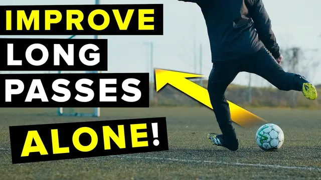EASY WAY to improve long passing ALONE